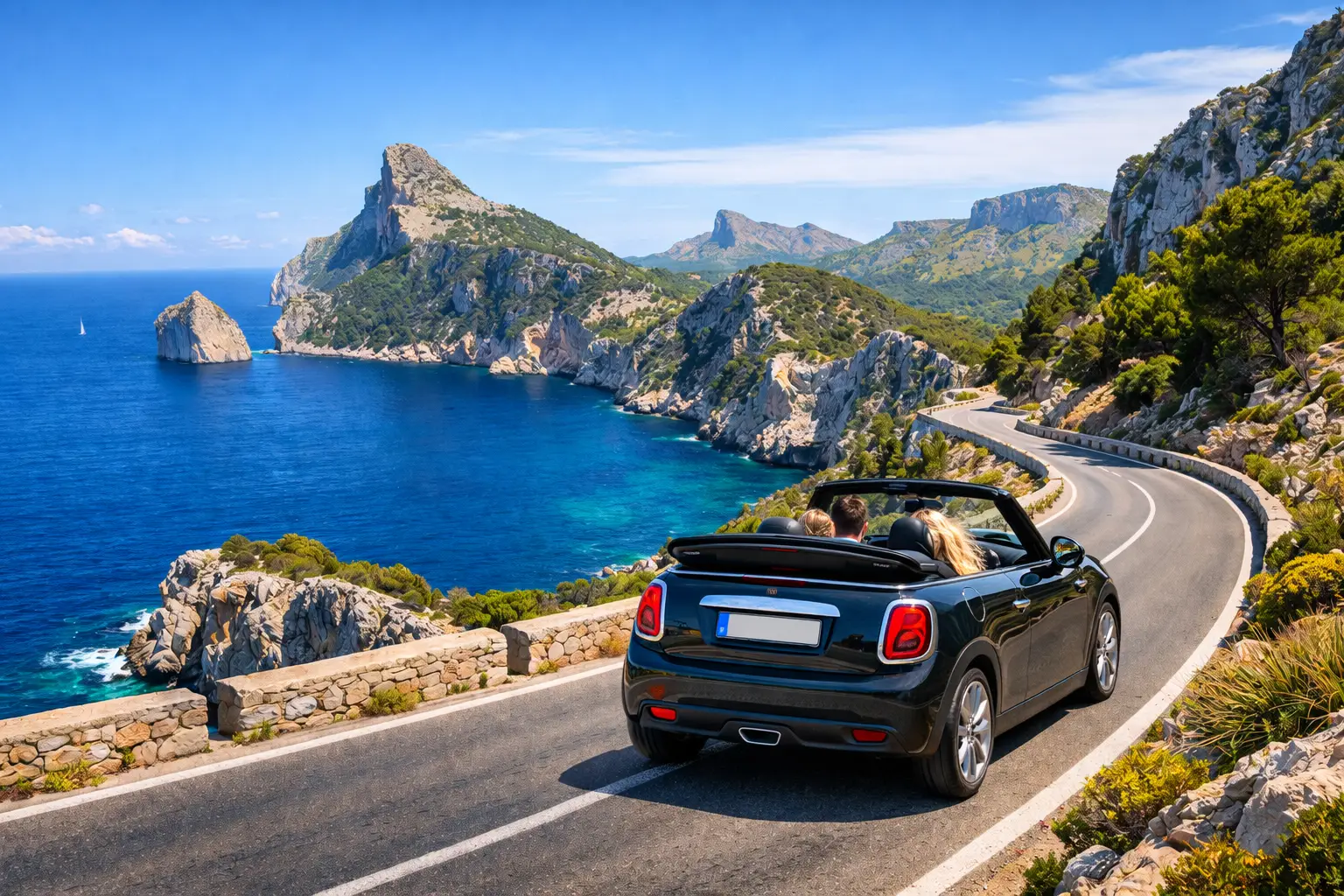 Cabriolet Mietwagen Mallorca